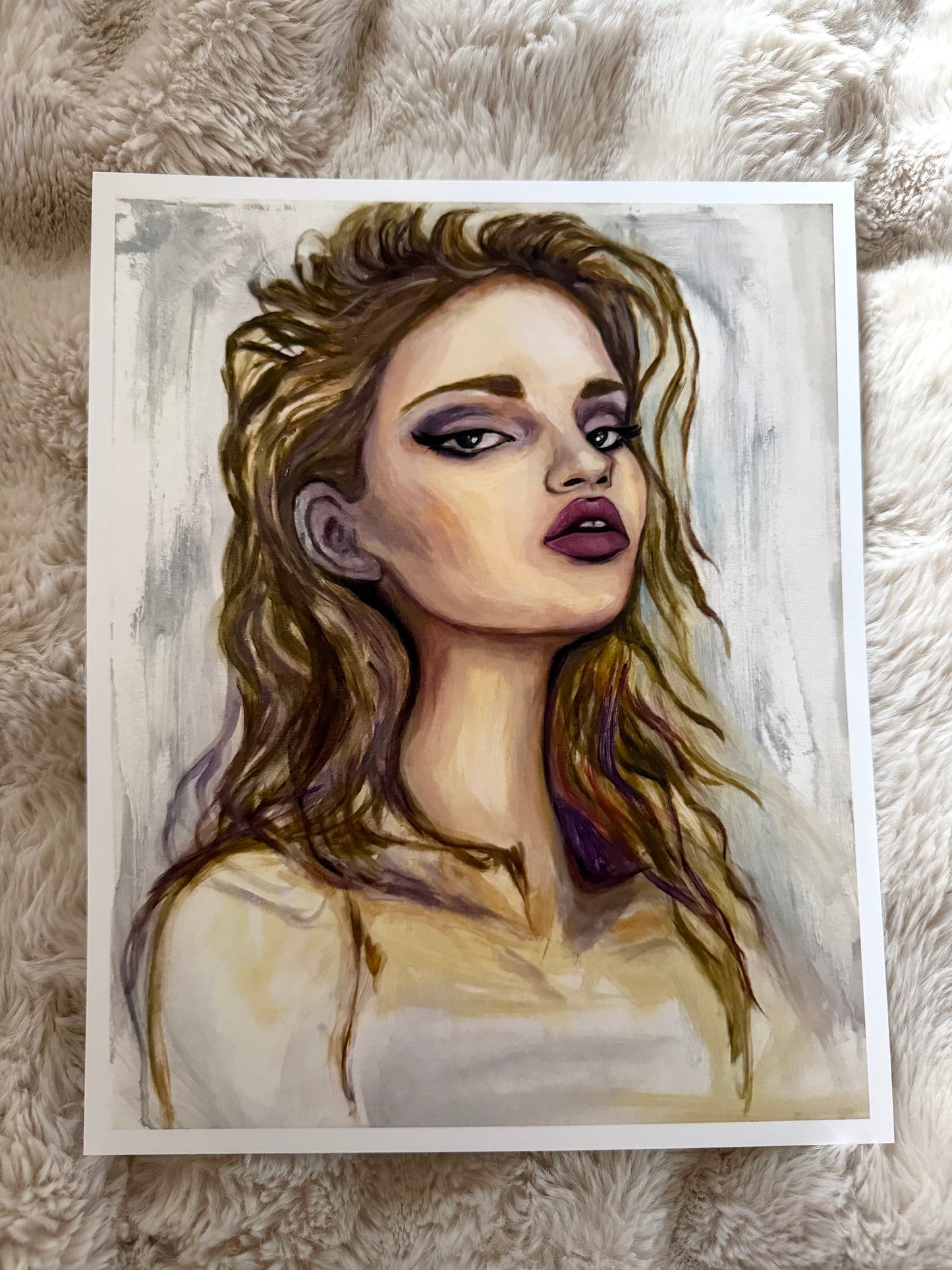 Misty Blue — Archival Fine Art Print