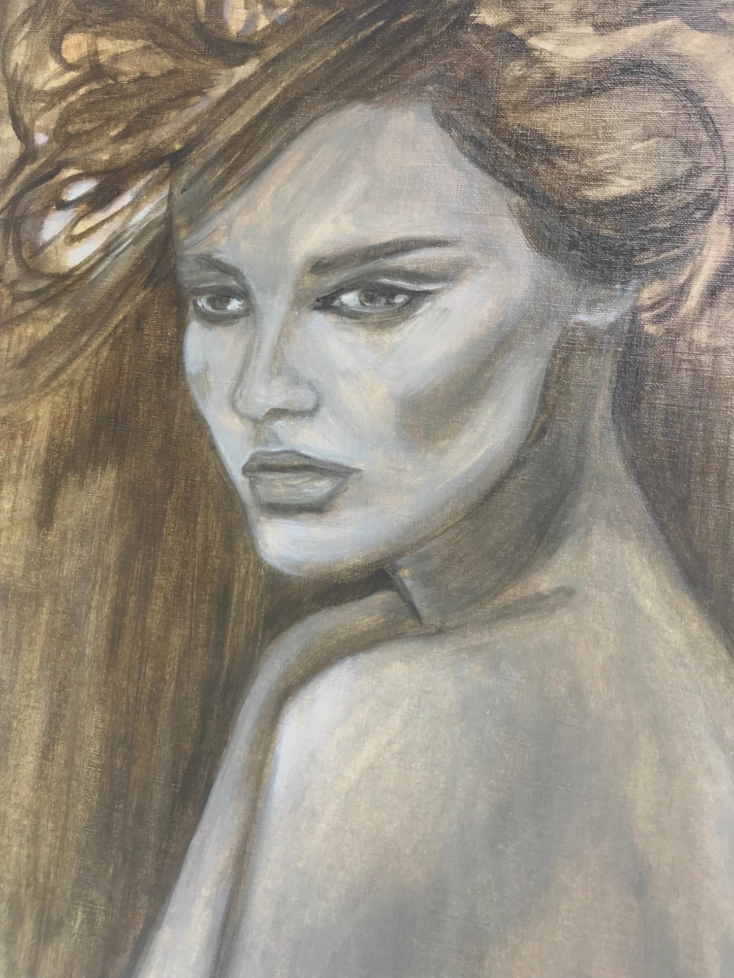 Astrid Original Oil Painting