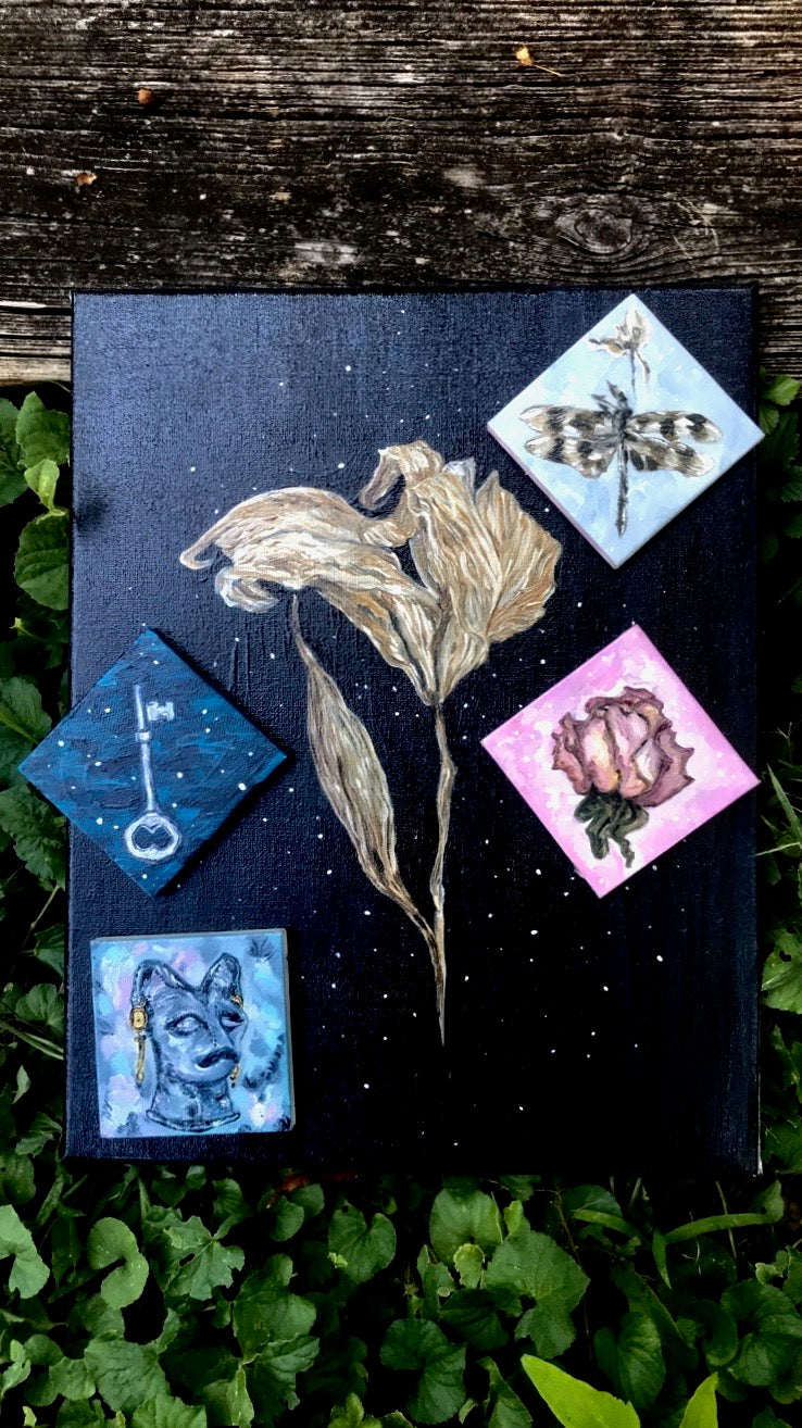 Dragonfly in my Dream Original Painting
