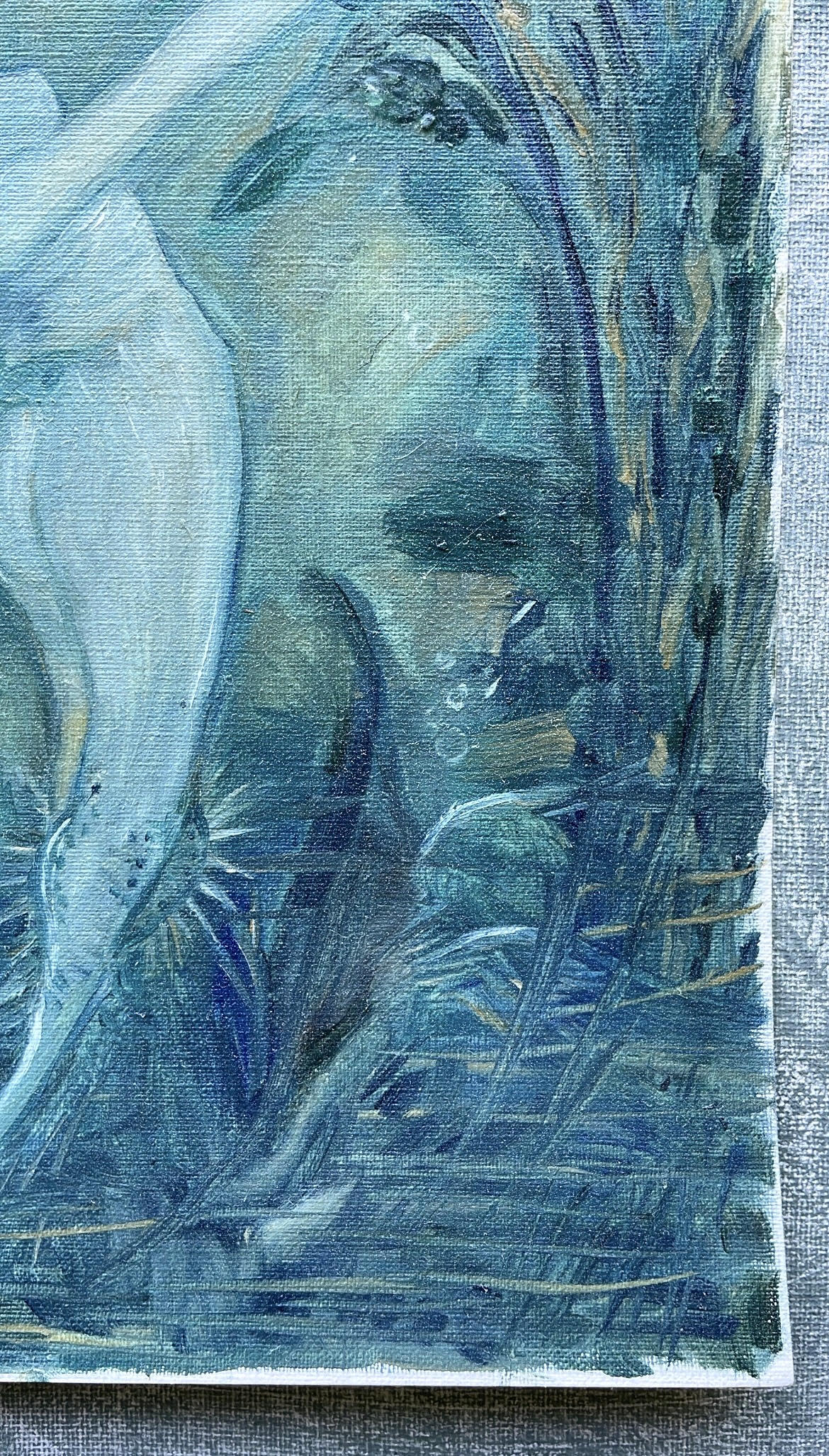 Oil Study: Mermaid