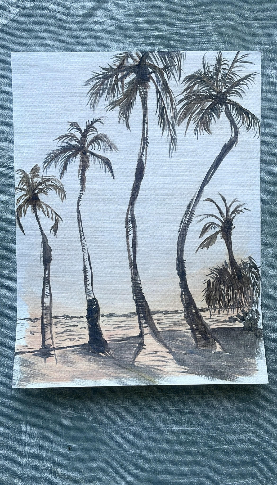 Oil Study: Beach