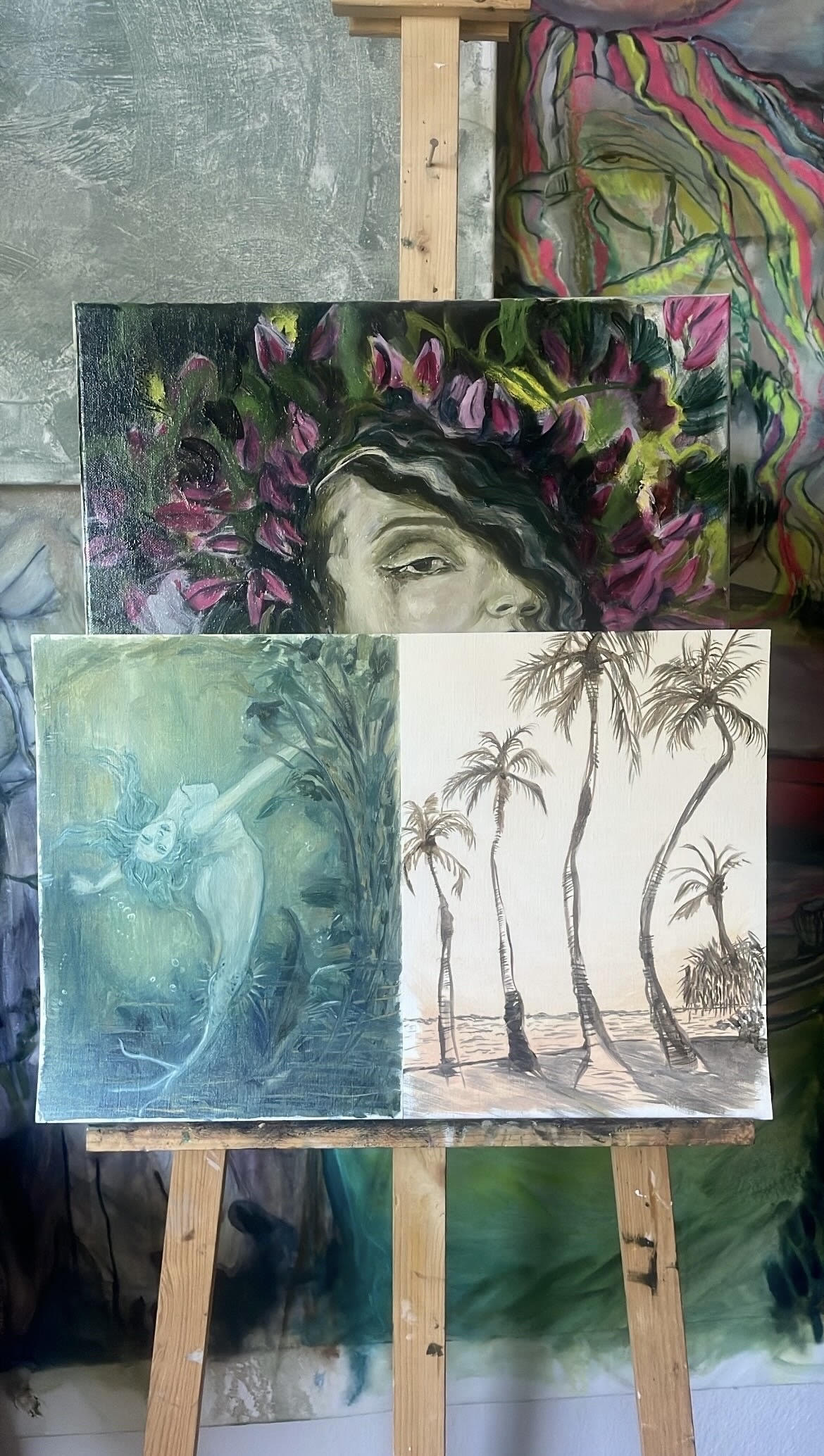 Oil Study: Beach