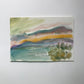 Switzerland at Dusk - Watercolor Plein Air