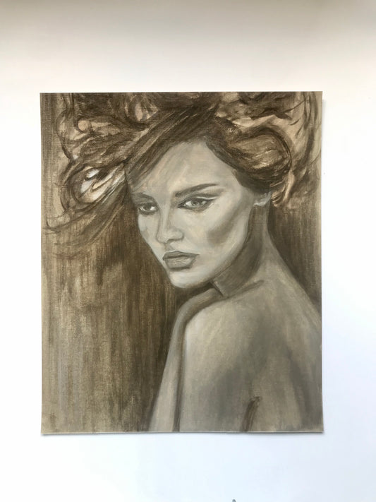 Astrid Original Oil Painting