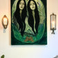 Occult surrealism - Oil painting 30" x 40" by Jessica Gallardo