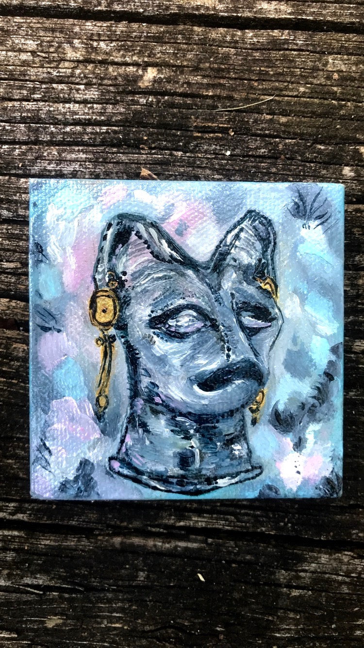 Egyptian Kitty Original Painting