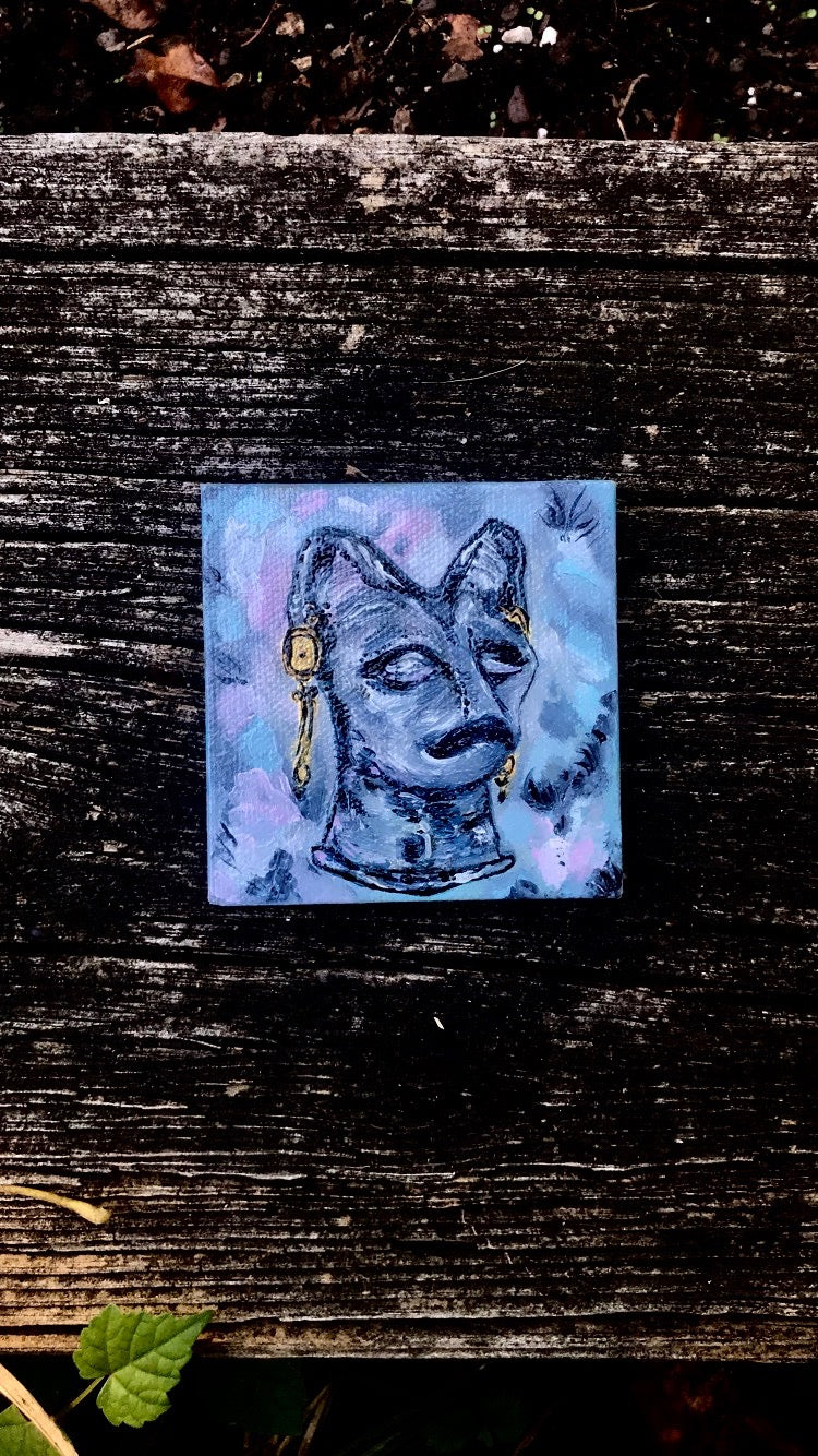 Egyptian Kitty Original Painting