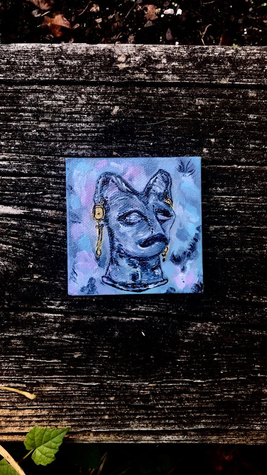 Egyptian Kitty Original Painting