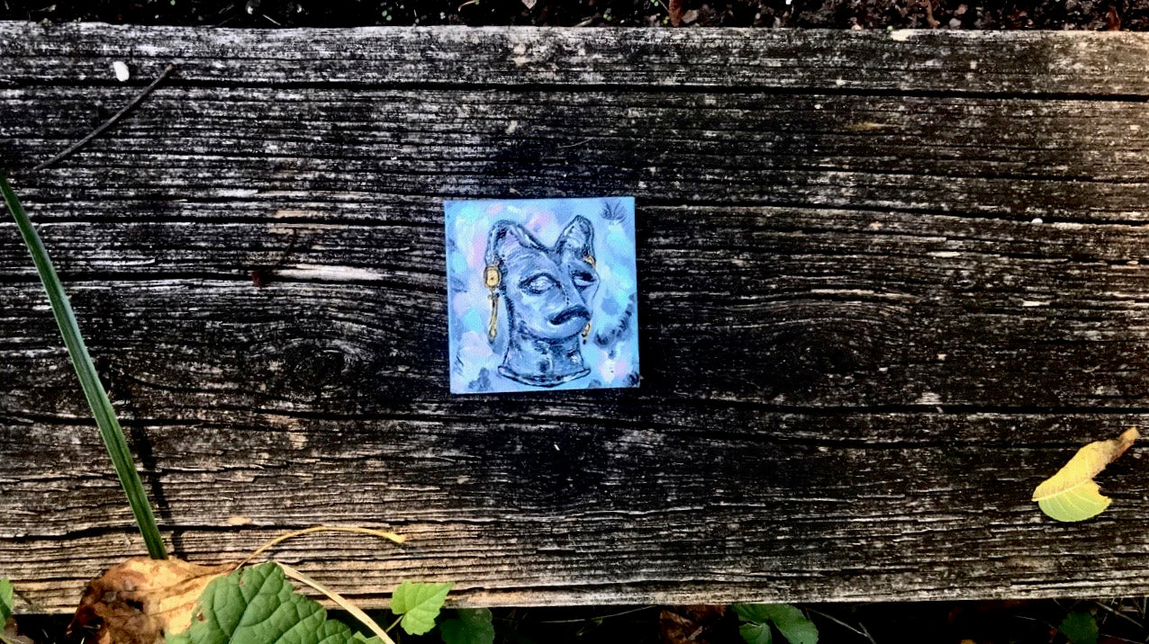 Egyptian Kitty Original Painting