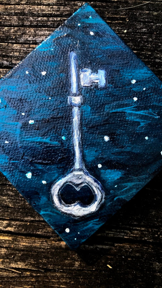 Skeleton Key Original Oil Painting