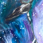 Staff crop - High Priestess Original Oil Painting, 16x20" Jessica Gallardo Art