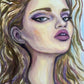 Misty Blue Original Oil Painting