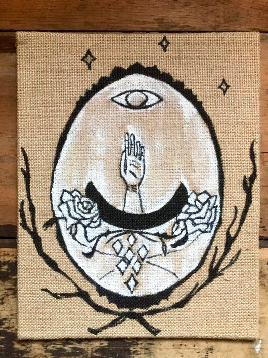 The Blessing Original Mixed Media Painting