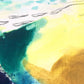 Oil & Turp Experiment No. 3 - Water Meets Earth - Original Painting