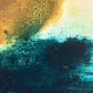 Oil & Turp Experiment No. 3 - Water Meets Earth - Original Painting